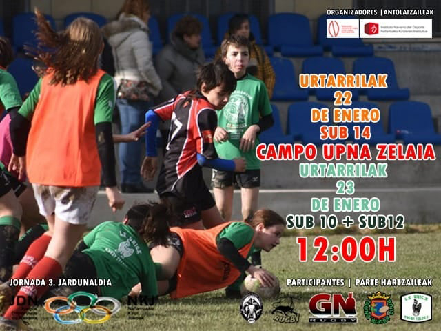 Tercera jornada de los Juegos Deportivos de Navarra